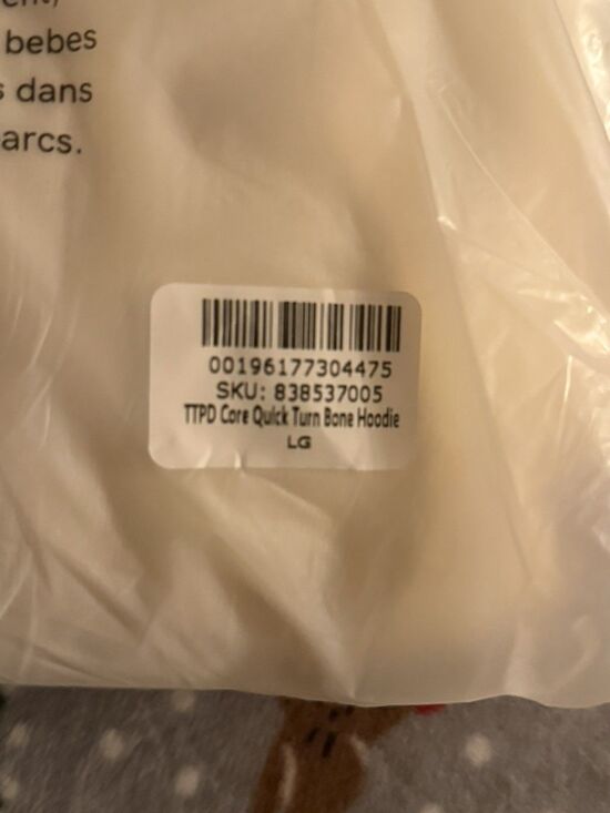 Taylor Swift Tops - NEW Taylor Swift Official Merchandise Hoodie. The Manuscript, TTPD.  Large